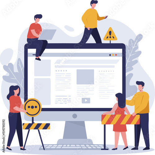 Create a kinds of deferent business, people, vector, office, woman, businessman, work, presentation, businesswoman, illustration, icon, concept, success, vector art with white background.