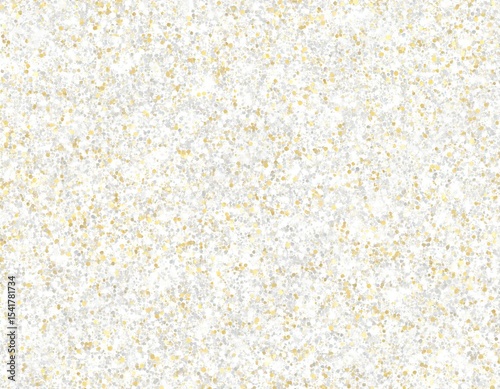 Abstract background with shimmering gold and silver glitter particles