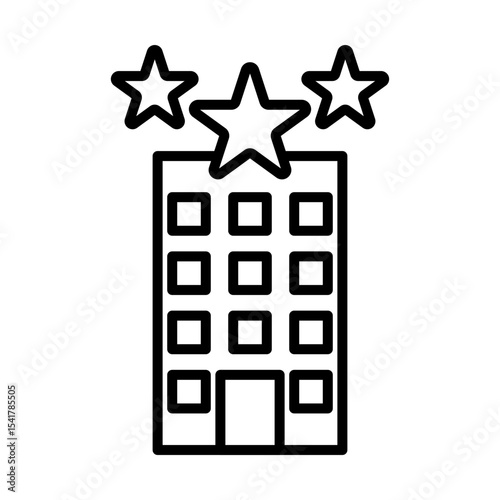 Luxury Hotel Icon Design