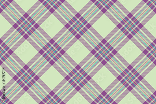 Elegant pastel green and purple plaid pattern.  Perfect for textile design, fashion, website backgrounds, or stationery.