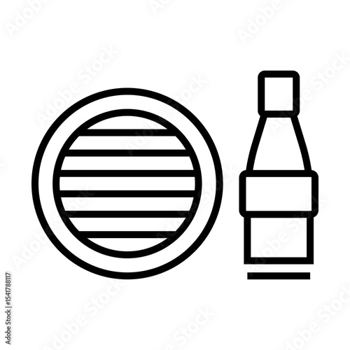 Exclusive Wine Cellar Icon Design