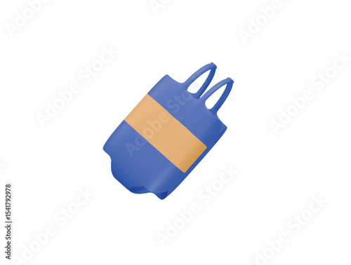 swim suit icon 3d illustration render 