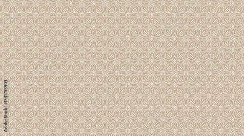 Classic Diagonal Stripe Seamless Pattern with Ornaments