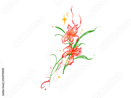 abstract floral background