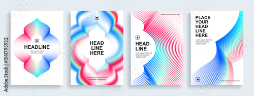 Collection of covers from the lines.