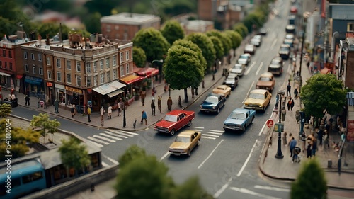 traffic in the city