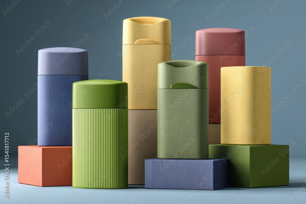 Fototapeta premium Deodorant product banner