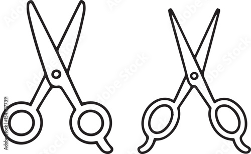 scissors silhouette, scissors outline, cutting tool icon, sharp blade silhouette, haircut tool vector, craft scissors, shears icon, scissors clipart, salon tool silhouette, barber tool icon, sewing sc