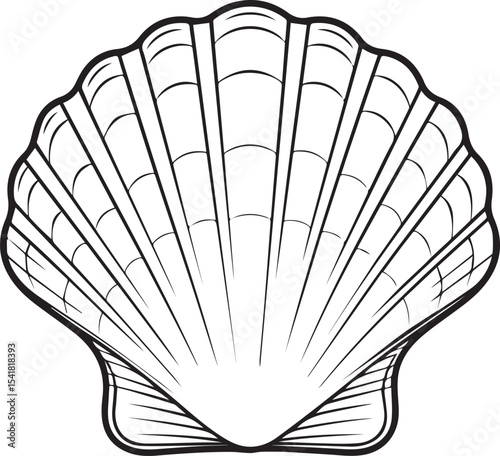 seashell silhouette, seashell outline, ocean shell icon, beach shell vector, marine shell shape, spiral shell silhouette, clam shell icon, sea mollusk outline, coastal shell vector, beach find symbol,