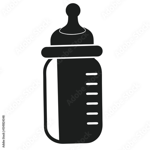 baby milk bottle Vector Icon