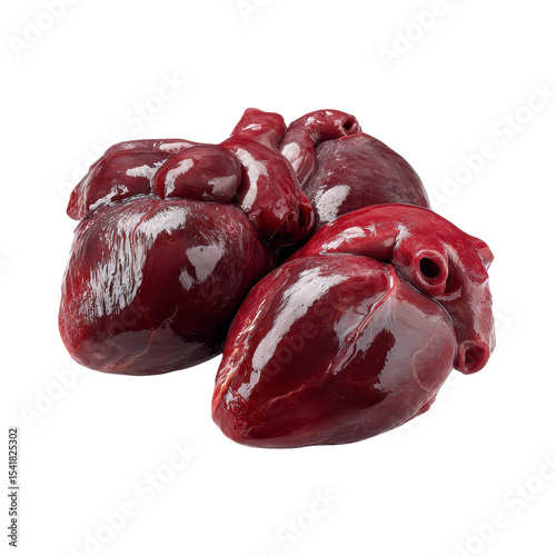 Chicken Hearts Photo Stock Object PNG Transparent