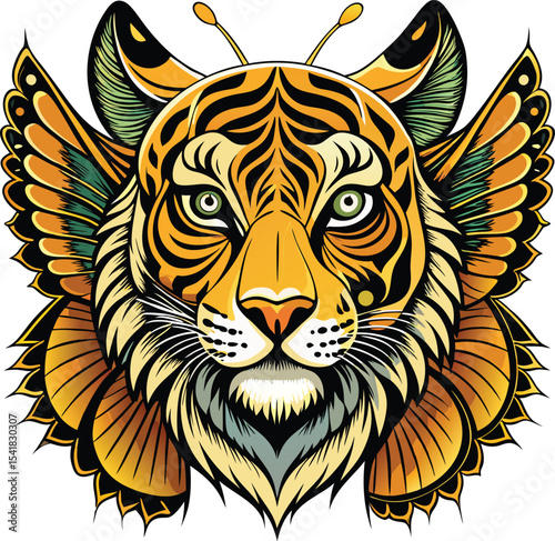 head of tiger
