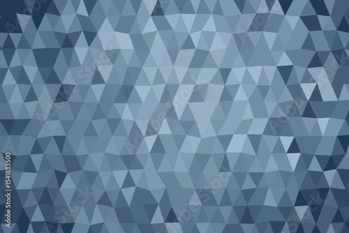 Abstract Blue Gray Triangle Geometric Pattern Background
