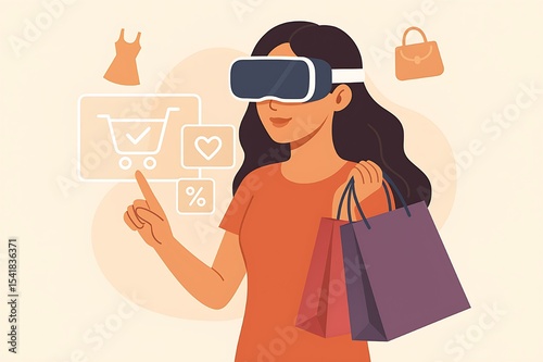 Virtual Reality Shopping Immersive Online Retail Experience