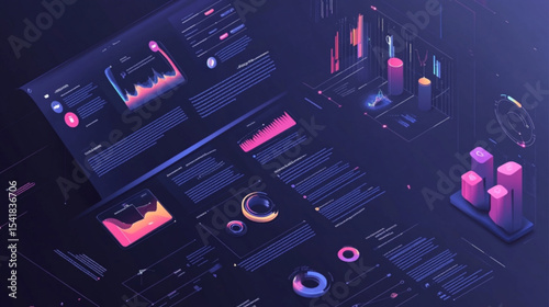 abstract music background with music notes