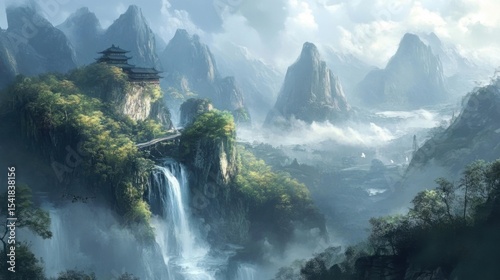 Chinese landscape painting
