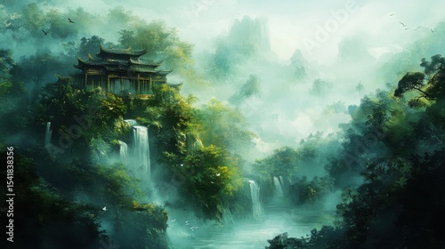 Chinese landscape painting
