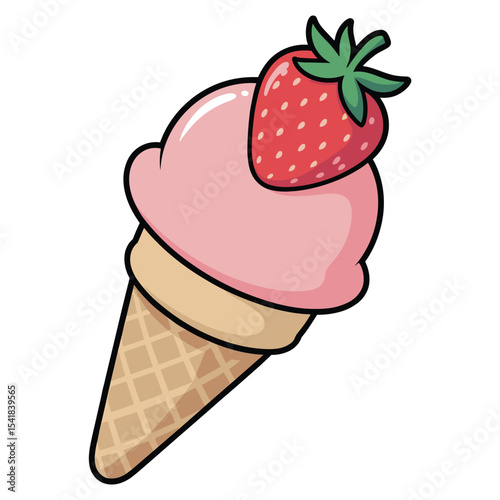strawberry ice cream