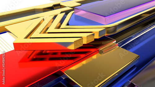 Abstract 3d Background	