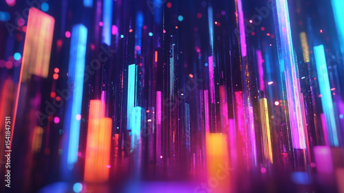 abstract colorful lights background