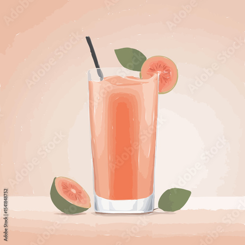 fresh fruit guava juice