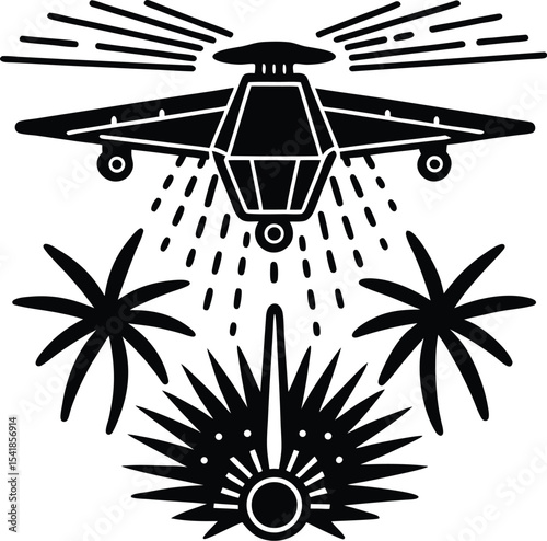 Flare Dropping Drone For Beach Party