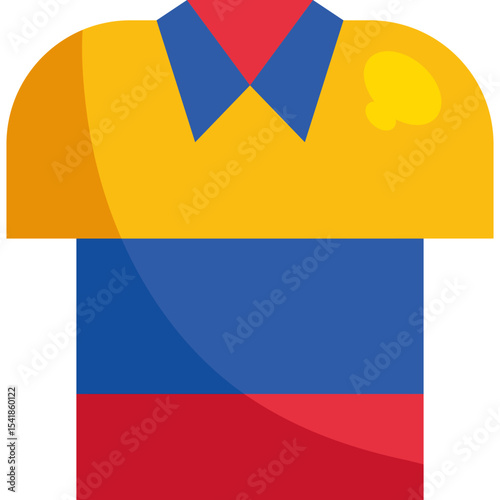 Colombian Flag T-Shirt for National Pride
