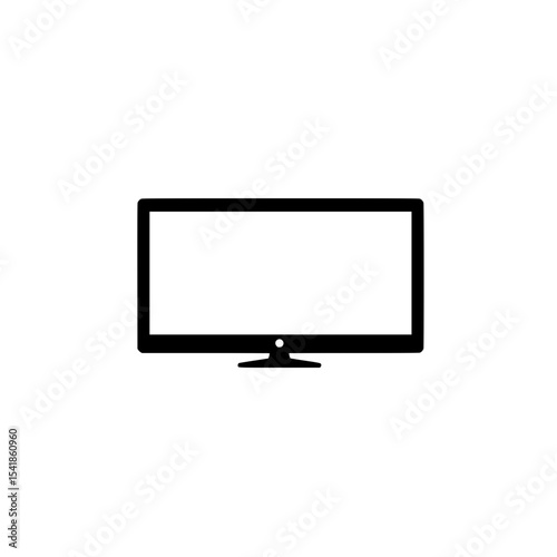 Vector Illustration of Smart TV Icon 