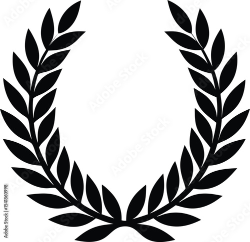 Simple Laurel Wreath
