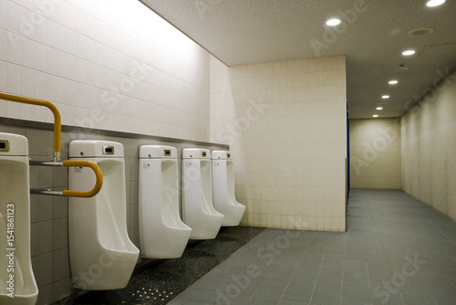 toilet in public restroom