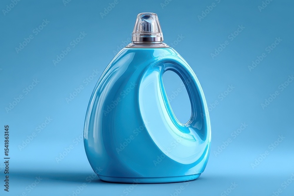 Obraz premium Liquid detergent bottle banner