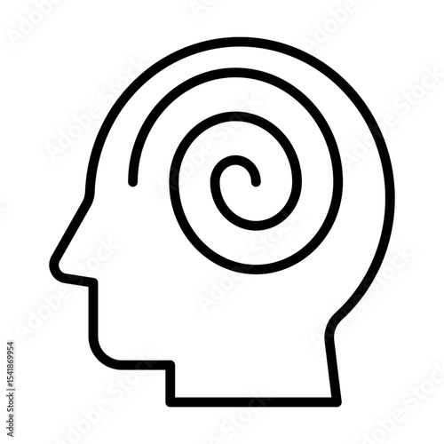 AI Hallucination Artificial Confusion or Misinformation Single icon
