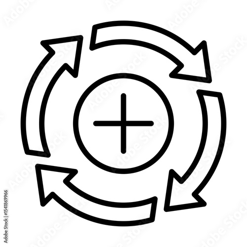 Feedback System Response Evaluation Single icon