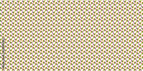 Repeating pattern of colorful eggplants on black