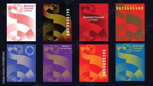 A modern abstract background featuring curved black lines on a bold red backdrop. This minimal yet dynamic design is perfect for use in posters, album covers, tech presentations, or Art & Illustration