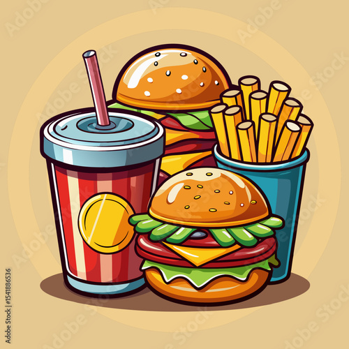 fast food icons