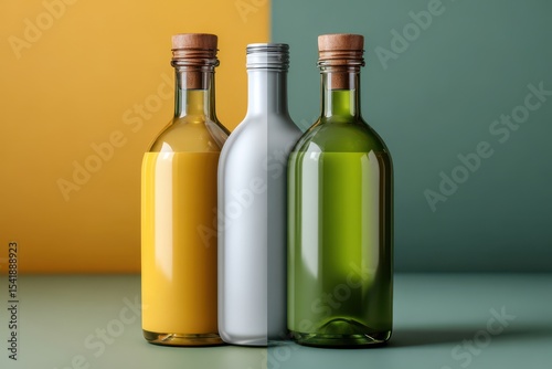 Wallpaper Mural Olive oil bottle banner Torontodigital.ca