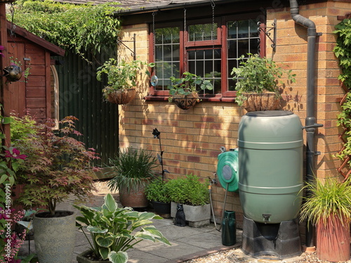 Garden Shed and planters
