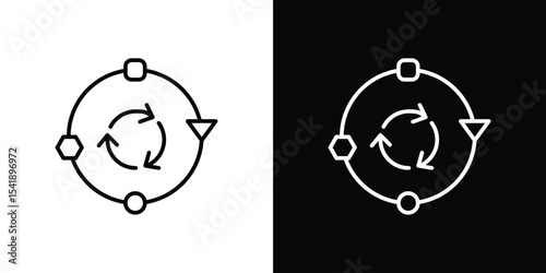 Adaptation icon. Graphic Design vector icon. Ui Ux Icons