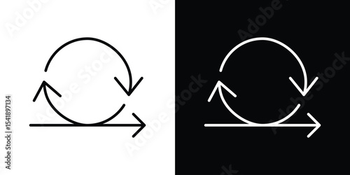 Agile icon. Graphic Design vector icon. Ui Ux Icons