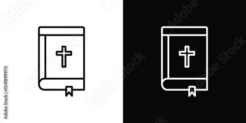 Bible icon. Graphic Design vector icon. Ui Ux Icons