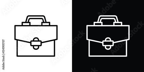 Briefcase icon. Graphic Design vector icon. Ui Ux Icons