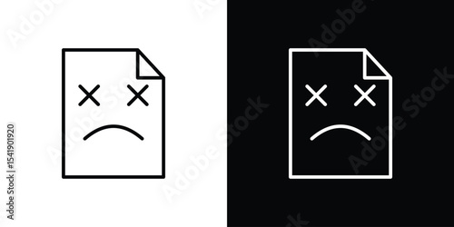 Broken Image icon. Graphic Design vector icon. Ui Ux Icons
