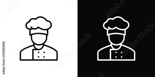 Chef icon. Graphic Design vector icon. Ui Ux Icons