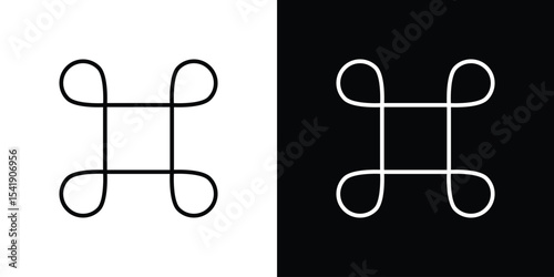 Command icon. Graphic Design vector icon. Ui Ux Icons