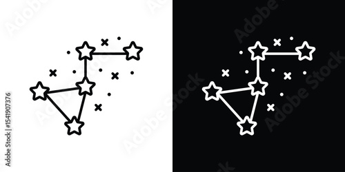 Constellation icon. Graphic Design vector icon. Ui Ux Icons