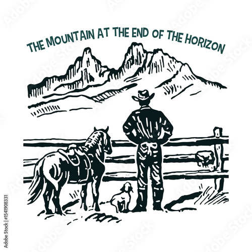 Let's go to the mountain, friend t-shirt design
