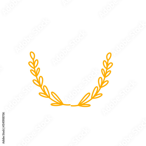 wreath icon vector 
