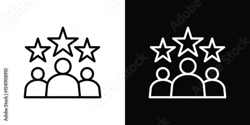 Customer satisfaction icon. Graphic Design vector icon. Ui Ux Icons