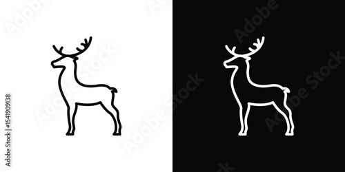 Deer icon. Graphic Design vector icon. Ui Ux Icons